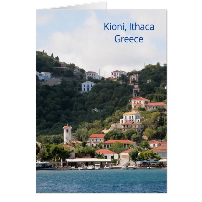 Le village de Kioni sur Ithaca, Grèce (Devant)