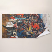 Le vin de Saint Martin, Pieter Bruegel (Serviette de bain)