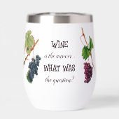 Le vin est la réponse drôle (Arrière)