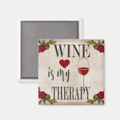 Le Vin Est Mon Aimant Thérapeutique (Recto/Verso)