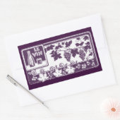 Le Vin, Étiquette Vintage (Enveloppe)