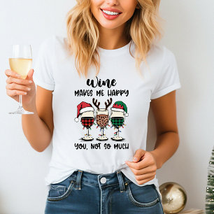 Le Vin Fait Joyeux T-shirt Noël