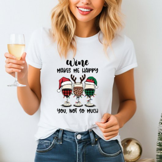 Le Vin Fait Joyeux T-shirt Noël