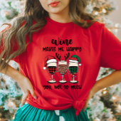 Le Vin Fait Joyeux T-shirt Noël