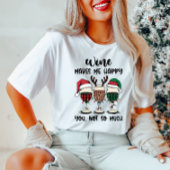 Le Vin Fait Joyeux T-shirt Noël