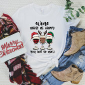 Le Vin Fait Joyeux T-shirt Noël