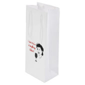 Le Vin Rend Tout Meilleur Sac Cadeau (Devant Angle)