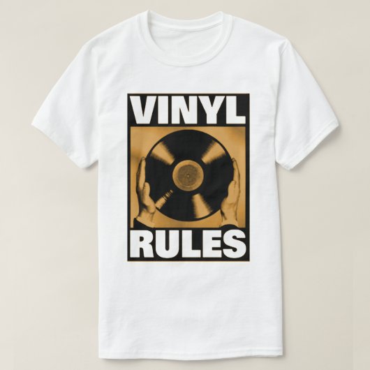 Le VINYLE ORDONNE le T-shirt (Design devant)