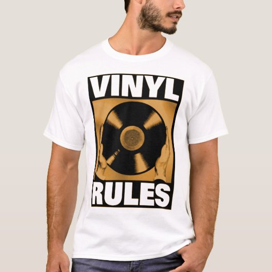 Le VINYLE ORDONNE le T-shirt (Devant)