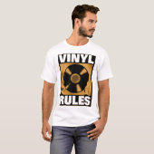 Le VINYLE ORDONNE le T-shirt (Devant entier)