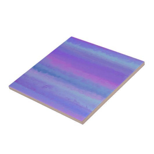 Le violet est ma couleur préférée Carreau de céram (Côté)