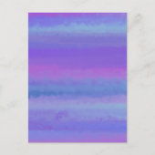 Le violet est ma couleur préférée Carte postale (Devant)