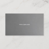 Le visage de Ryan [rouge] Cartes de visite (Dos)