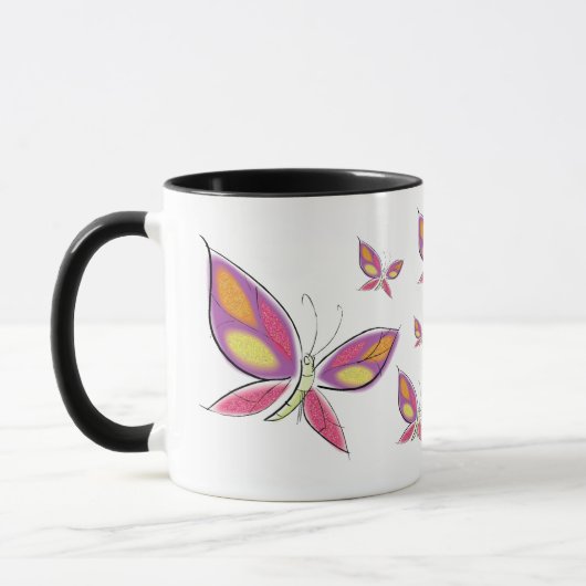 Le vol de la Mug de Café Flutterby (Gauche)