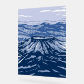 Le volcan Aniakchak (Angle)