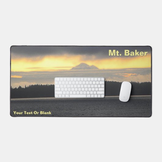 Le volcan du Mont Baker (Clavier et souris)