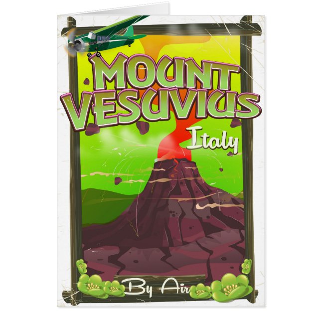 Le volcan italien du Vésuve (Devant)