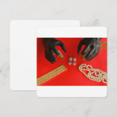 le voleur de bijoux sur invitation (Devant / Derrière)