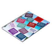 Le volleyball cite le carnet en couleurs (Côté gauche)