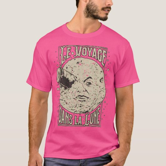 Le Voyage Dans La Lune 1902 T-shirt (Voorkant)