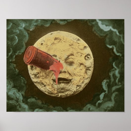 Le voyage dans la lune_Color Poster (Voorkant)