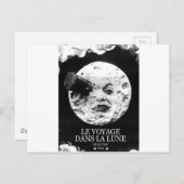 Le Voyage Dans La Lune (een reis naar de maan) Briefkaart (Voorkant / Achterkant)