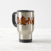 Le voyage du Canada attaque la tasse de souvenir (Devant gauche)