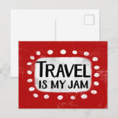 Le voyage est ma carte postale (Devant / Derrière)