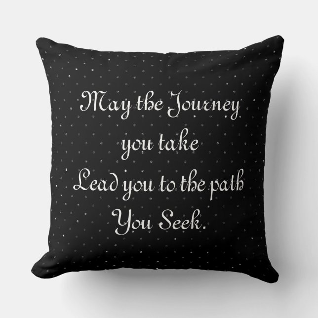 le voyage que vous recherchez le Coussin de design (Recto)