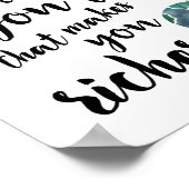 Le Voyage Vous Rend Plus Riche | Impression d'art (Coin)