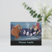 Le Walrus et la carte postale du menuisier (Debout devant)