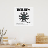 Le "Wasp Jr." Poster d'art de Moteur Radial (Cuisine)