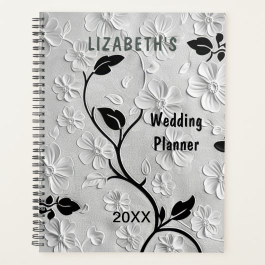 Le Wedding planner personnalisé de Lizbeth (Devant)