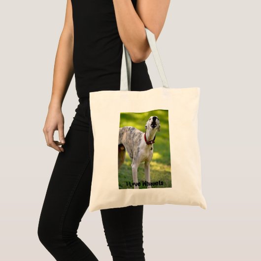 Le whippet portent le sac - whippets d'amour d'I (Devant (produit))