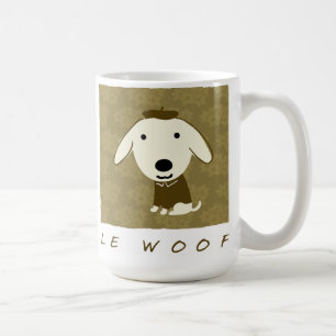 Le Wof Cute Puppy Dog Koffiemok