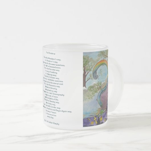 Le Wonderer - par Ruth Calder Murphy - tasse (Devant droit)