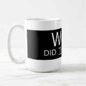 LE WOW A FAIT QUI SUCENT ! - Tasse de café (Gauche)