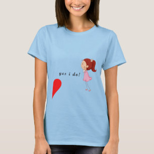 Le YE I font - T-shirt de couples