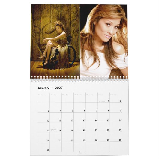 Le Ying et Yang de calendrier d'Ange (Jan 2027)
