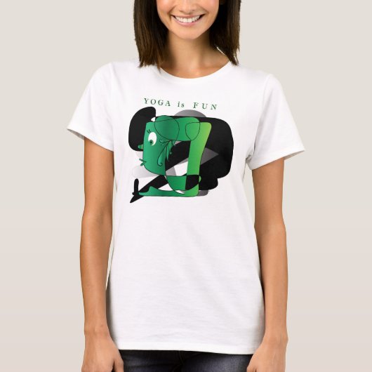 Le yoga est T-shirt d'amusement (Devant)