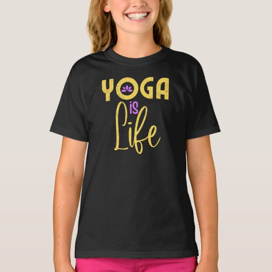 Le Yoga, T-shirt à vie (Devant)