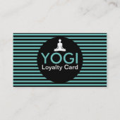 le yogi strie la carte de timbre (Dos)