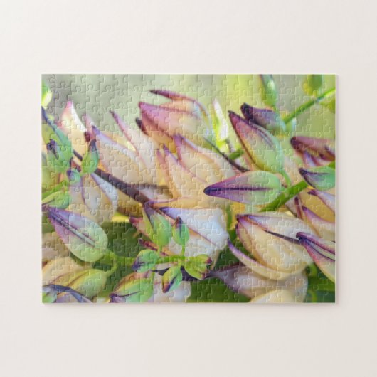 le yucca fleurit le puzzle denteux (Horizontal)