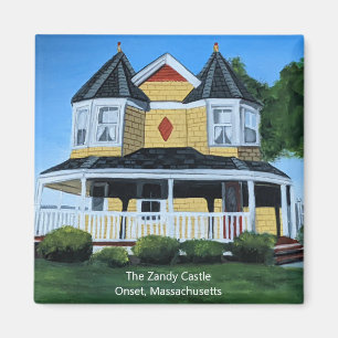 Le Zandy Castle Cape Cod Magnet de cuisine victori