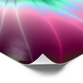 Le Zazzle Parfait Poster Tie Dye Comet (Coin)