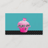 Le zèbre de carte de visite de boulangerie (Dos)