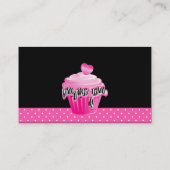 Le zèbre de carte de visite de boulangerie (Dos)