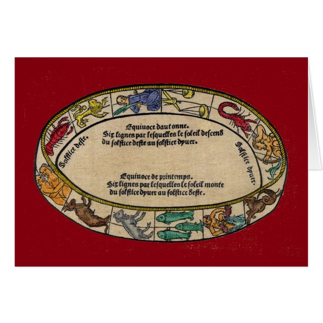 Le zodiaque, 1496 (Devant Horizontal)
