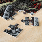 Le zombi remet le puzzle (Côté)