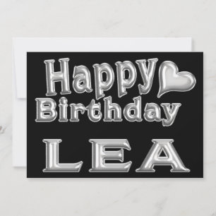 Lea Carte d'anniversaire Joyeux Anniversaire avec